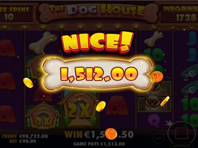 Слот The Dog House Megaways производителя Pragmatic Play